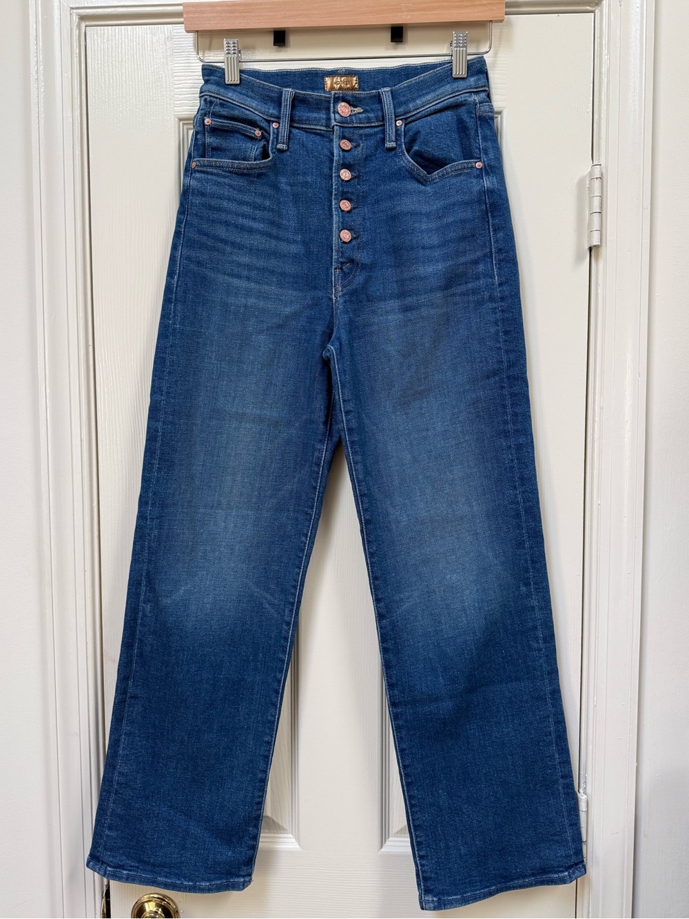 Mother Denim The Pixie Rambler Ankle in Briefly Gorgeous Size 27 Button Fly EUC